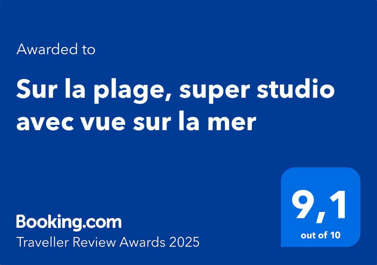 Sur La Plage, Super Studio Avec Vue Sur La Mer Plage dʼArgelès المظهر الخارجي الصورة